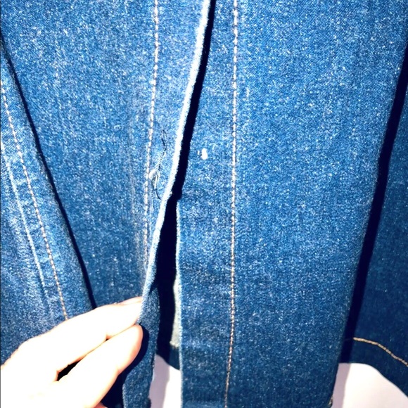 Chesley Women's Denim Dress Front Button Size M - Picture 6 of 8